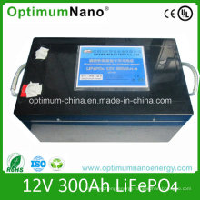 Rechargeable 12V 300ah LiFePO4 Battery Pack for Solar Power System